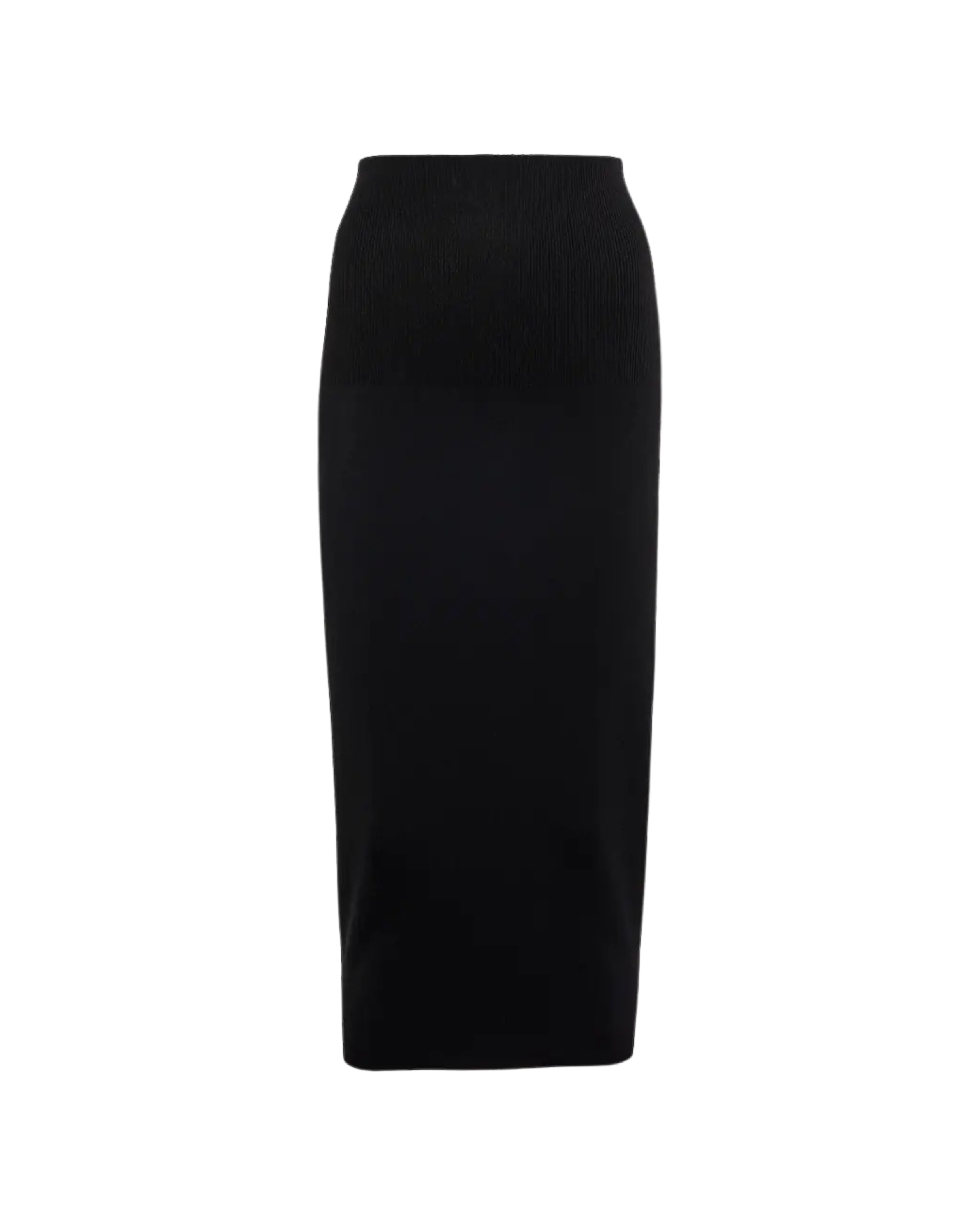 VB Body High-Rise Knit Midi Skirt
