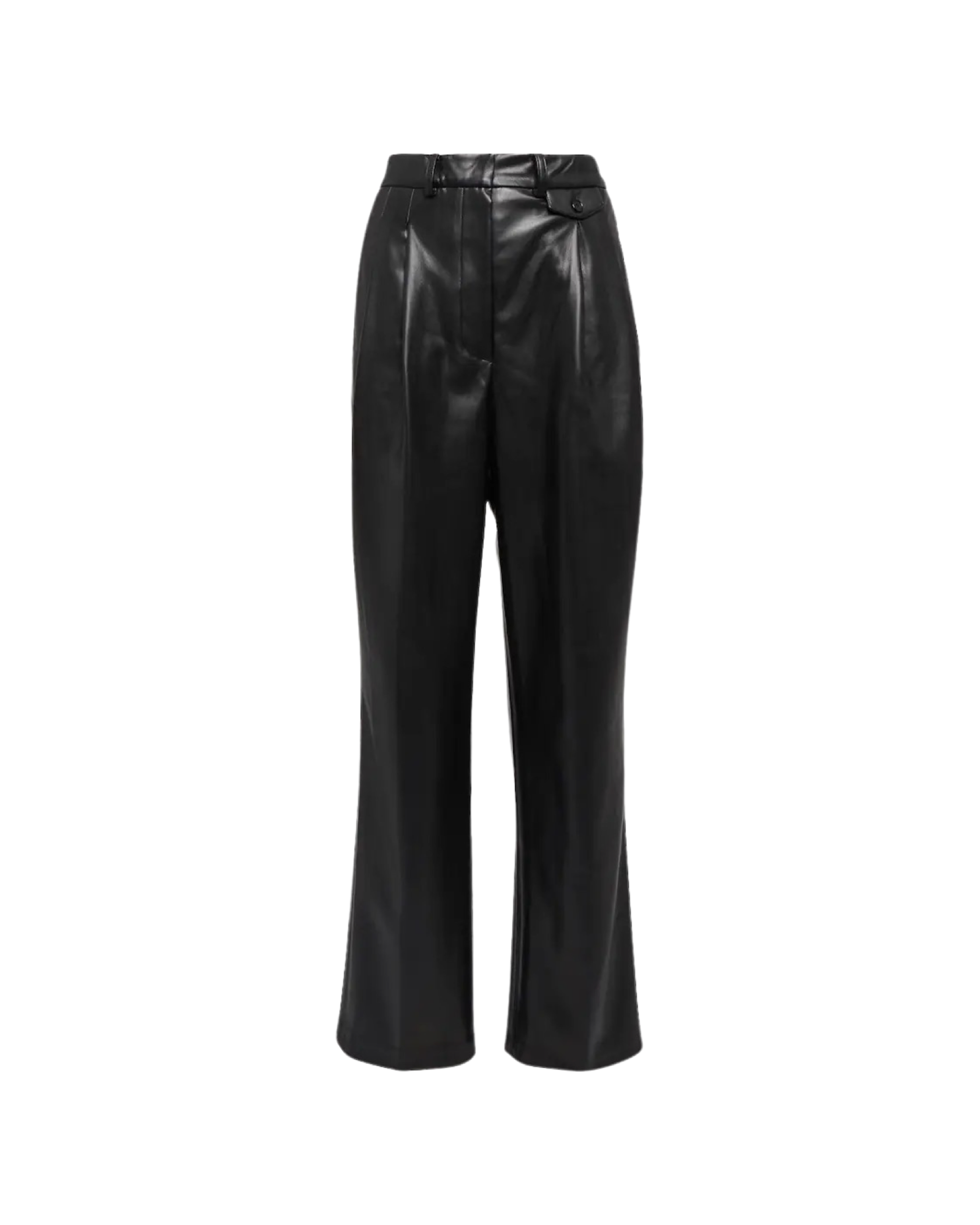 Pernille Straight Faux Leather Pants